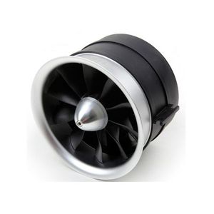 Ventilateur à pales cannelées en métal HSDJETS EDF 120 mm de haute qualité, type Vortex, 12S 640KV, 10 pales, poussée de 8,6 kg pour RC - Product Image 1