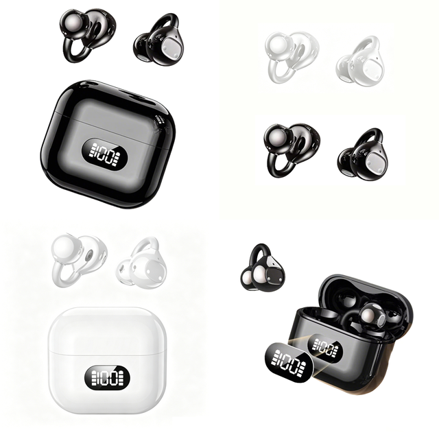 New Wireless Earphone BT 5.4 OWS Earbuds with LED Display Hi-fi Stereo Clear Calls IP7 Waterproof Ear Bud Trending Products