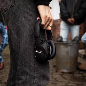 หูฟังไร้สายแบบครอบหู 5.0 เสียงเบสหนัก พับได้ สำหรับ <span class=keywords><strong>Marshall</strong></span> <span class=keywords><strong>Major</strong></span> รุ่นที่ 4 และ 2 ใช้กับโทรศัพท์ คอมพิวเตอร์ พกพาสะดวก - Product Image 2