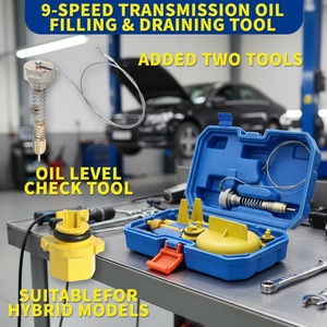 Outil spécial de remplissage et de vidange d'huile de transmission en métal, outil de remplacement pour le changement d'huile, pour Mercedes Benz 725.0 <span class=keywords><strong>9</strong></span> vitesses 9g <span class=keywords><strong>Tronic</strong></span> - Product Image 2