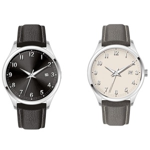 316L Acero inoxidable 40mm Popular Diseño <span class=keywords><strong>simple</strong></span> LOGO personalizado Japón o movimiento de cuarzo suizo Relojes de pulsera de cuarzo para hombres - Product Image 1