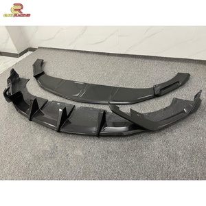 Topcar Style Gloss Dry Carbon Fiber Auto Parts Front Bumper Lip Front <b>Diffuser</b> for Lambo URUS 2018-2019 - Product Image 2