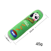Usine En Gros Chien Molaire Jouets Baril Forme Chiot Mâcher En Peluche Jouet Résistant Aux Morsures Pet Interactive Jouer Soulager L'ennui Jouet