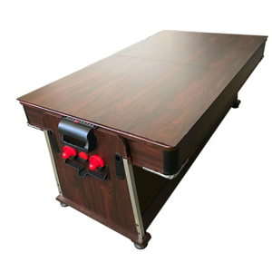 Table de <span class=keywords><strong>Billard</strong></span> Multifonctionnelle 4 en 1 de <span class=keywords><strong>7</strong></span> <span class=keywords><strong>Pieds</strong></span> en MDF+PVC pour <span class=keywords><strong>Billard</strong></span>/Hockey sur Glace/Tennis de Table/Bureau - Product Image 5