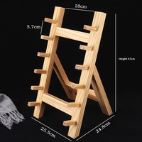 Support de Couteau à Sashimi en Bois Authentique et Durable, Support Professionnel Yanagiba, Organisateur Ergonomique de Qualité Hôtelière pour Chef et Cuisine