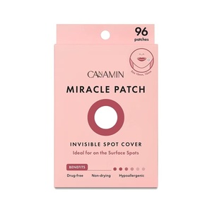 Patch anti-boutons hydrocolloïde miracle chinois <span class=keywords><strong>Rael</strong></span>, revitalisant cutané végétalien, invisible, à la vitamine C et à l'aloe vera, pour le visage - Product Image 1