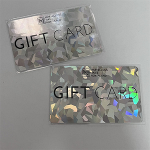 QR kodu Hologram plastik hediye kartı - Product Image 3