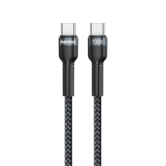Remax RC-172 Usb 1M Pd Charging Data Fast Phone Accessories Charger 100W Type C Cable Braided