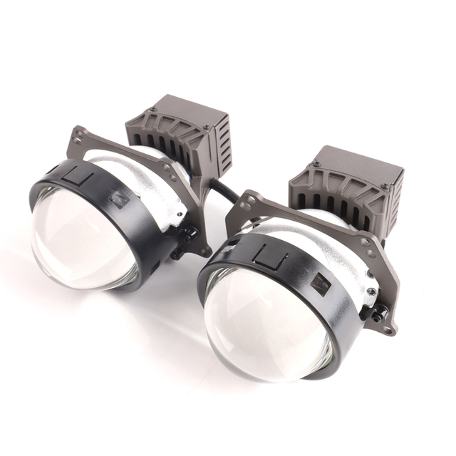 Bi Projector Lens 3.0 Inch LED Bulb Car Headlight 100w Universal LED Headlights Universal Biled Projector Lens