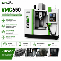 Fresadora CNC de Alta Rigidez VMC650 de 3 Ejes, Centro de Mecanizado Vertical con Control GSK y Motor para Moldeo por Inyección y Fundición a Presión