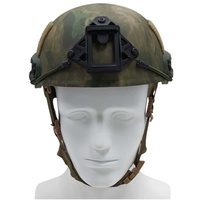 Vanda HG2 1,75 kg Aramide pour Kevlar Casque tactique camouflage forêt haute coupe Équipement de protection individuelle