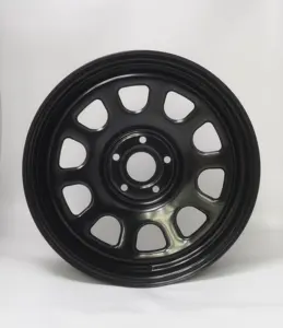 Ruota in acciaio da 18 pollici 5 x120 5 fori bianco latte nero cromato cerchione per rimorchio aftermarket discovery wheels