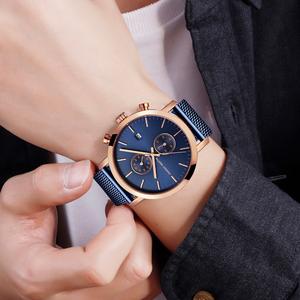 HANNAH <span class=keywords><strong>MARTIN</strong></span>-reloj de acero inoxidable resistente al agua para mujer, reloj femenino de pulsera con resistencia al agua, modelo 1092 - Product Image 3