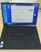 Sedikit Slim ThinkPad X1 karbon ke-7 2019 Intel Core I7 8th 16gb RAM 512gb SSD 14 inci tampilan HD sidik jari