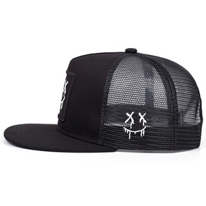Nouvelle casquette de baseball unisexe avec broderie visage souriant, polyvalente, toutes saisons, mode, chapeau de soleil à visière, vente en gros fabricant - Product Image 4
