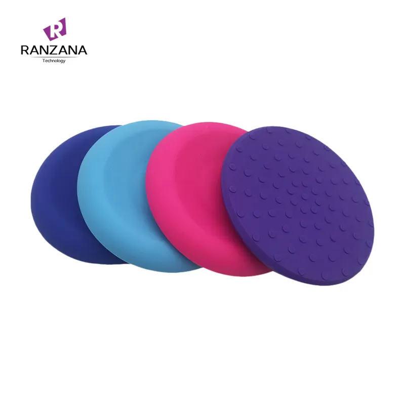 Non-Slip Silicone Yoga Knee Pads Exercise Fitness Yoga Support Kneeling Pads For Knee And Elbow