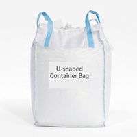 Prix d'usine Sgglobal 100% PP Jumbo Ton Bags 1000kg Bulk Open Top avec fond plat et déflecteur FIBC Bags