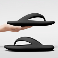 Tongs personnalisées blanches à bout ouvert de haute qualité 2025 pour hommes et femmes, été, avec logo personnalisé, légères en EVA