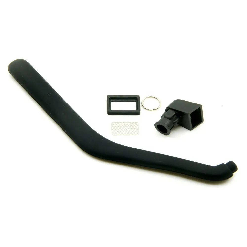 New 1 Set Simulated Rubber Safari Snorkel Set 1/10 for Tamiya Hilux High Lift Body Car Shell Upgrade Parts Accessories