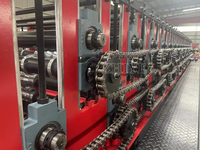 Machine de formage à froid de tôles de toiture profilées en tuiles ondulées et trapézoïdales TR4 TR5 à double couche de haute qualité