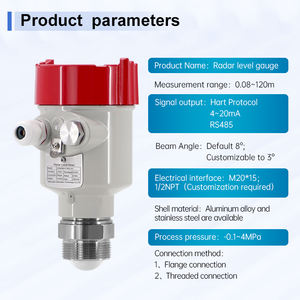 मजबूत धूल वातावरण में विश्वसनीय माप के लिए गतिशील सिग्नल प्रसंस्करण के साथ उच्च आवृत्ति रडार स्तर गेज - Product Image 5
