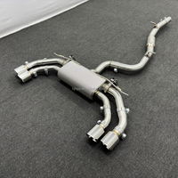 Tubo de Escape Deportivo de Alto Rendimiento Catback Apto para Volkswagen Tiguan R 2.0T