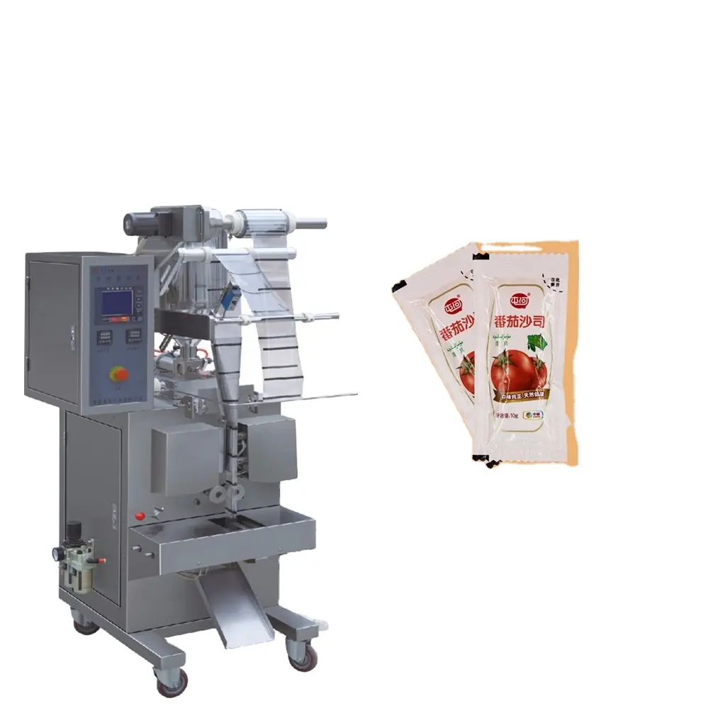 SJIII-S300 voll automatische kleine automatische Doypack-Tasche Stand-up-Beutel Verpackung Waschmittel Öl Saft Ketchup Paste Sauce Maschine