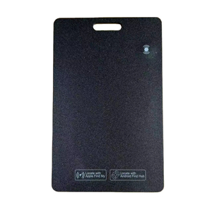 Tarjeta Localizadora GPS Inteligente Delgada Resistente al Agua con Sistema Dual de Posicionamiento Global y Carga Inalámbrica Anti-Pérdida - Product Image 1