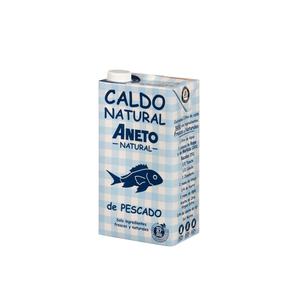 Mejor venta hecho en España 6X1L orgánico saludable natural fresco sopa caldo de pescado para venta al por mayor - Product Image 1