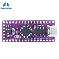 LGT8F328P-LQFP32 MiniEVB Micro USB Kompatibel dengan ATMEGA328 Nano V3.0 CH340C SOP16 Papan Pengembangan OEM