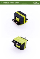 Transformateur de puissance monophasé électronique haute fréquence POT33 à bobine toroïdale verticale en cuivre, 5+5 broches
