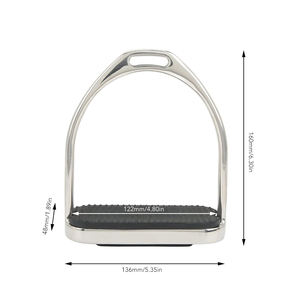 Étriers de cheval en aluminium avec coussin en acier inoxydable, légers, pour l'équitation - Product Image 4