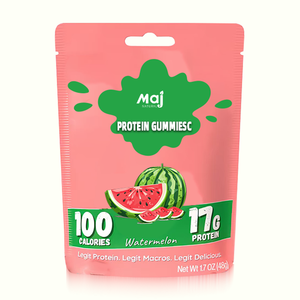 Caramelle Gommose Proteiche al Gusto Anguria, Snack ad Alto Contenuto Proteico 17g, Recupero Energetico, Produzione OEM ODM con Etichetta Privata - Product Image 1