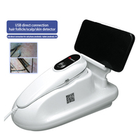 Analyseur Intelligent Portable de Peau et de Cuir Chevelu pour Instituts de Beauté, Détecteur de Follicules Pileux, Machine d'Analyse Capillaire