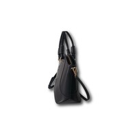 Sacs à main pour femmes en cuir véritable de luxe, motif Saffiano, design élégant, nœud, bandoulière amovible, fermeture éclair, élégant