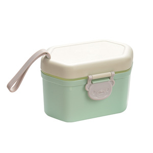 Contenedor portátil para fórmula de bebé, caja de almacenamiento de doble capa hermética de 400ml y 800ml para alimentación con leche en polvo para bebés, uso en viajes - Product Image 5