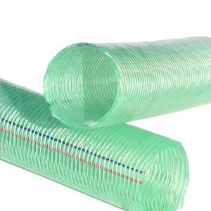 <span class=keywords><strong>Tuyau</strong></span> en <span class=keywords><strong>PVC</strong></span> avec fil d'acier, résistant aux produits chimiques, aux hautes et basses températures, fabrication sur mesure, vente en gros d'usine - Product Image 1