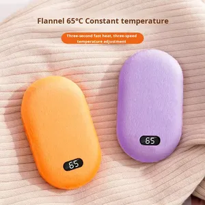 Nuovo Scaldamani Ricaricabile in Flanella 2-in-1 con Ricarica USB Portatile Mini Antideflagrante per Uso Domestico - Product Image 3
