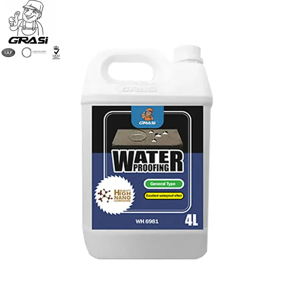 Water Repellent Waterstop Concrete Ceramic Products Nano Potassium Methylsilicate Waterproof Agent Coating