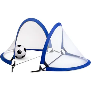 Indoor Outdoor Portable Soccer Football Goal Net Folding Training Goal Net For Children Play Toy Folding Soccer Goal
