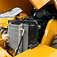 Compacteur vibrant d'occasion Caterpillar CS583 CS683 CS-683E d'origine japonaise en parfait état de fonctionnement