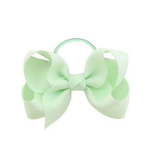 Mode 20 couleurs populaires enfants cheveux mignon nœud papillon chouchous élastiques pour queue de cheval pour filles cheveux accessoires ensemble pour bébé - Product Image 5