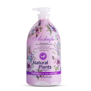 Sỉ 1000ml sữa tắm thảo dược tự nhiên làm trắng, tẩy tế bào chết, kiểm soát dầu, làm sạch sâu, hương nước hoa - Product Image 5