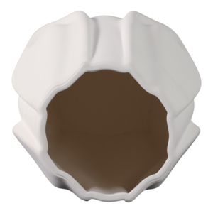 Vaso moderno in porcellana 3D con motivi geometrici per soggiorno, pezzo decorativo per l'arredamento della casa - Product Image 6