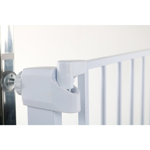 Barrière de sécurité en acier <span class=keywords><strong>pour</strong></span> animaux de compagnie Barrière de sécurité <span class=keywords><strong>pour</strong></span> enfants <span class=keywords><strong>pour</strong></span> escaliers Construction métallique - Product Image 6