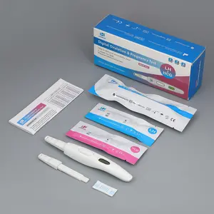 Uso familiare gravidanza HCG Test oro colloidale metodo One-step alta sensibilità HCG Test penna HCG Kit Test rapido