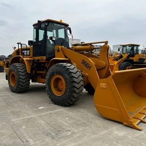 Chargeuse sur pneus d'occasion importée des États-Unis CAT 966H 950GC 966G 980G 988G 988H, chargeuse hydraulique 5T 4x4, tracteur agricole, engin de construction - Product Image 1