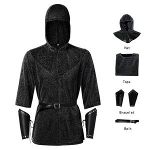 Amazoned Templar Knight <span class=keywords><strong>Cosplay</strong></span> disfraz Chainmail camisa Halloween juego de rol Crusader Armor Outfit - Product Image 2