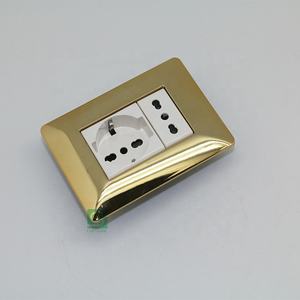 Placas de interruptor estándar italianas, placas de pared, cubiertas de salida - Product Image 5