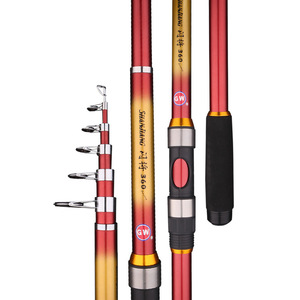 Caña de Pescar Telescópica Flash General de 2.1m, Acción Media Rápida, para Pesca en Agua Salada - Product Image 4